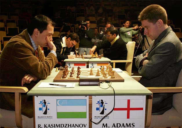 Michael Adams vs Rustam Kasimdzhanov (2005)