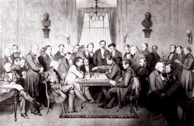 Pierre Charles Fournier de Saint-Amant vs Howard Staunton (1843) Tour de France