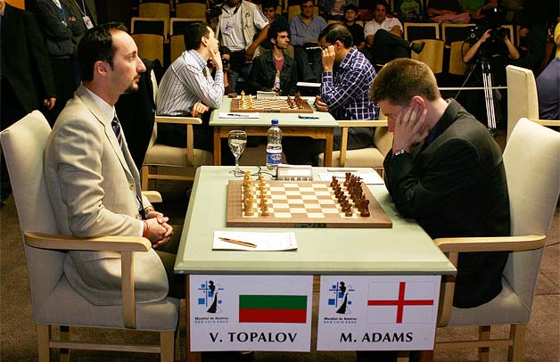 Veselin Topalov vs Michael Adams (2005) Smoking Out the Hedgehog