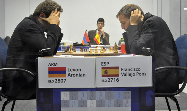 Levon Aronian vs Francisco Vallejo Pons (2011)