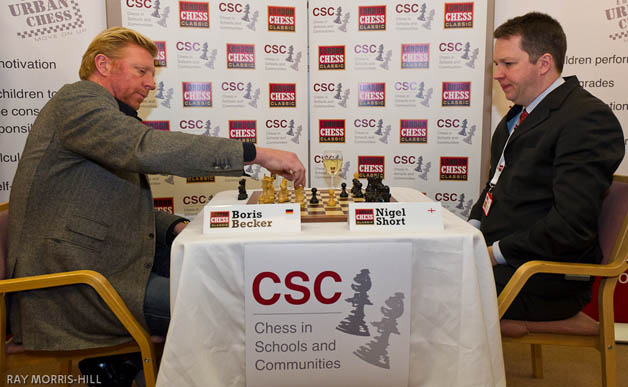 Boris Becker vs Nigel Short (2011) Tennis, Anyone?