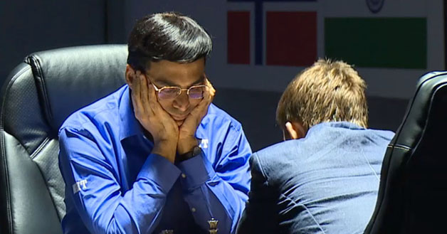 Magnus Carlsen vs Viswanathan Anand (2014) Tear Down This Wall!