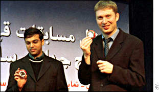 Anand and Shirov